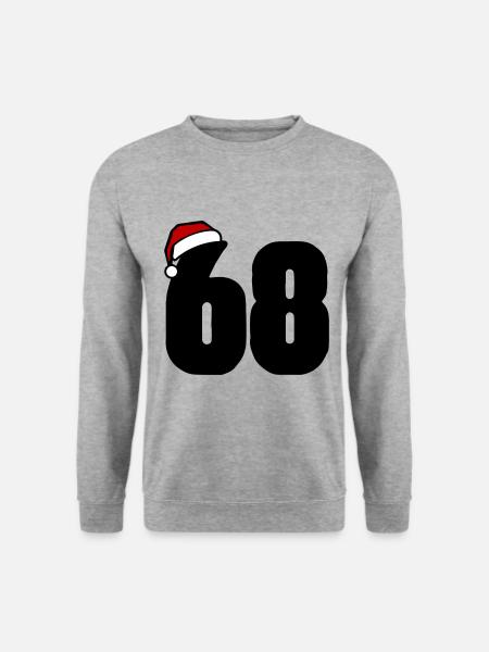 68 Numéro Noël - Sweat-shirt Unisexe - gris chiné