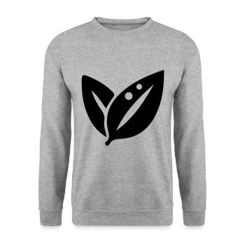 Sheet Ecology - Unisex Sweatshirt - salt & pepper - Front - Alina (178cm) & Michal (187cm)