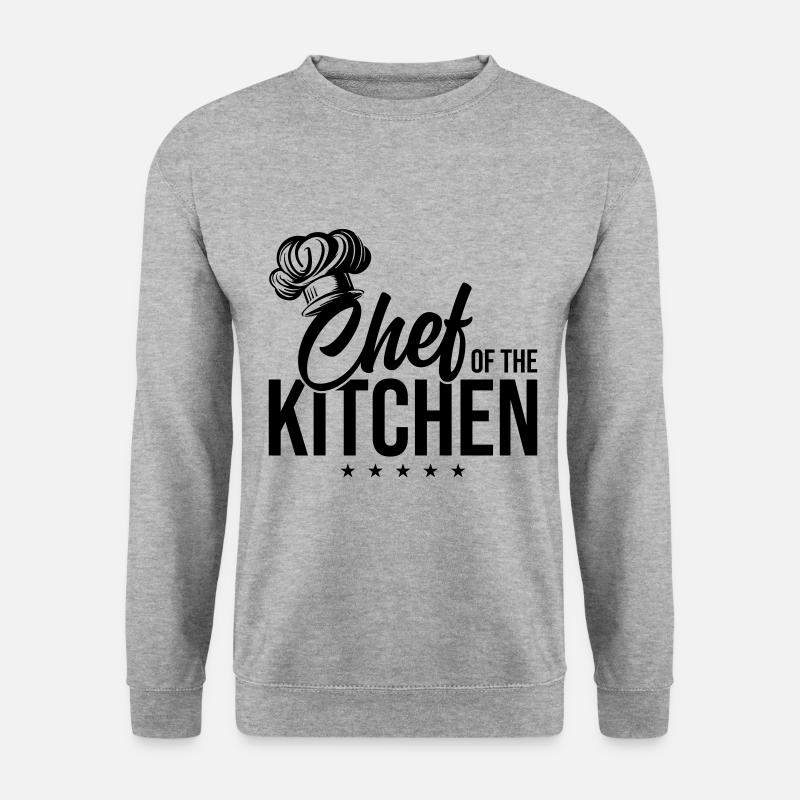 Chef Chef's Hat Chef - Unisex Sweatshirt - salt & pepper