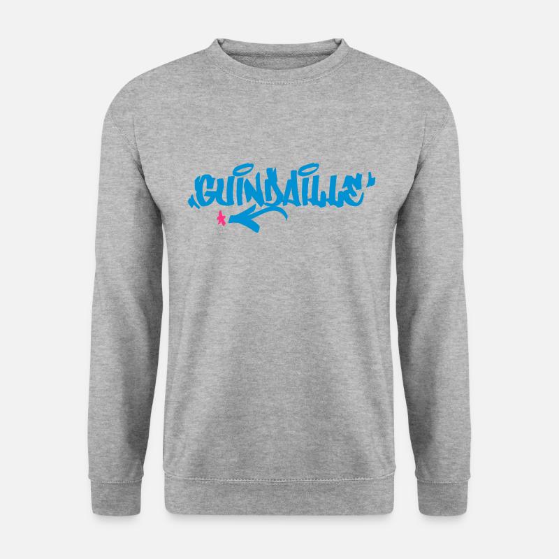 Guindaille - Unisex Pullover - Weißgrau meliert