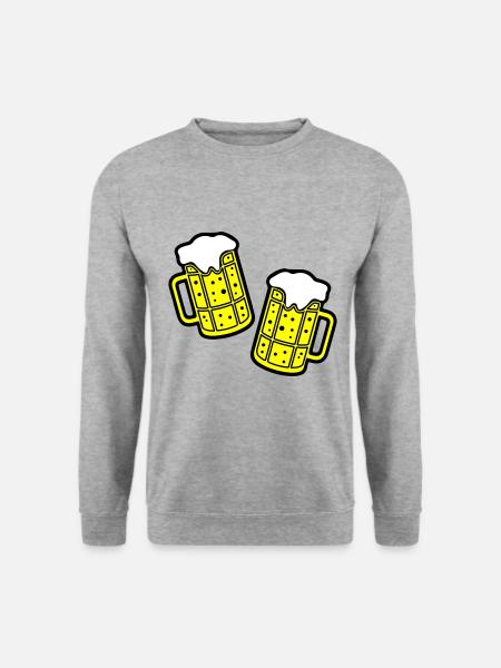 Beer Symbol Booze - Unisex Sweatshirt - salt & pepper