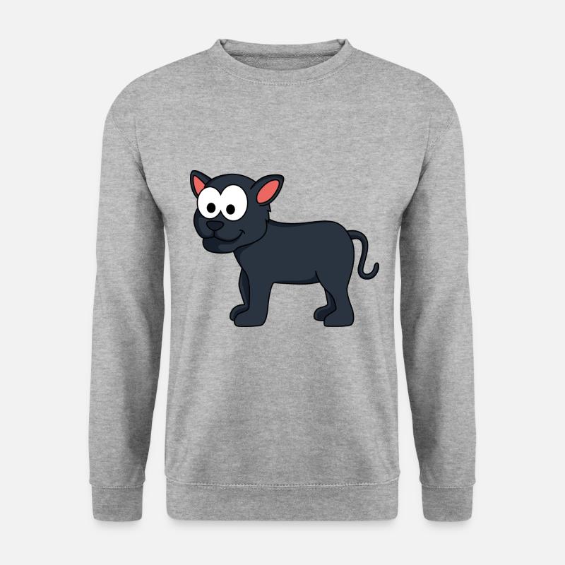 Panther Comic Animal - Unisex Sweatshirt - salt & pepper