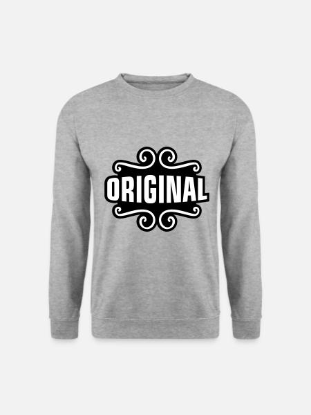 Original saying - Unisex Sweatshirt - salt & pepper
