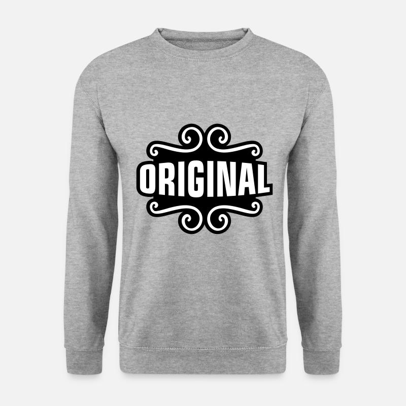 Original saying - Unisex Sweatshirt - salt & pepper