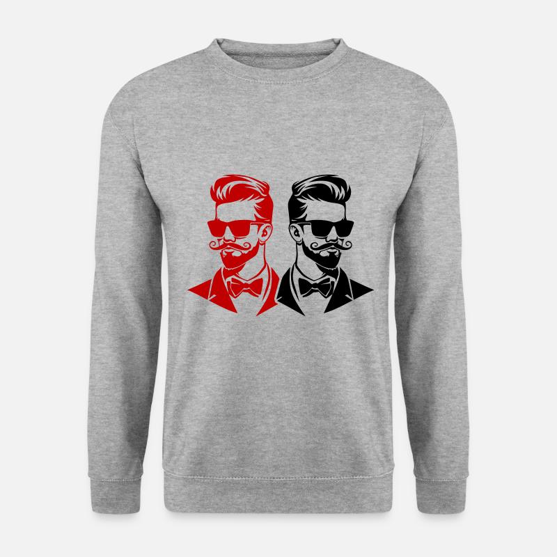Équipe de marié de célibataire - Sweat-shirt Unisexe - gris chiné