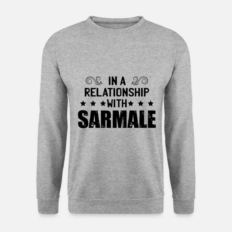 In Relationship With Sarmale - Unisex Sweatshirt - salt & pepper