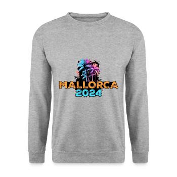 Mallorca 2024 Tour - Unisex Sweatshirt - salt & pepper - Front - Alina (178cm) & Michal (187cm)