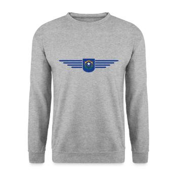 T-shirt Nevada Fan – Parfait pour les fans ! - Sweat-shirt Unisexe - gris chiné - Devant - Alina (178cm) & Michal (187cm)