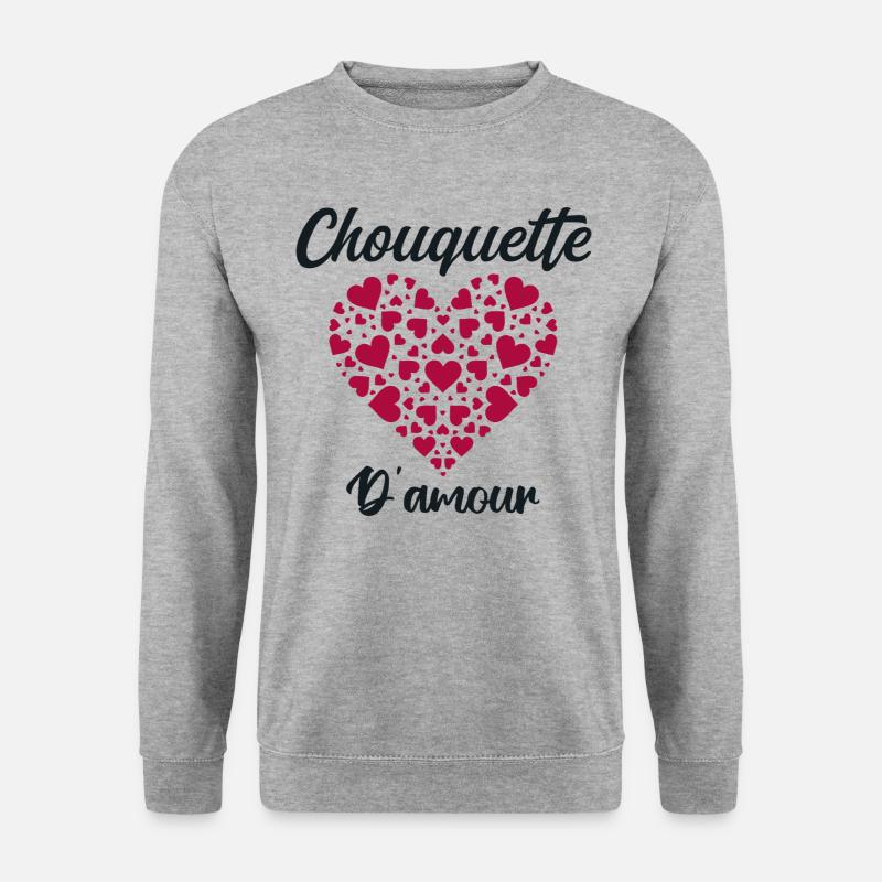 Chouquette - Unisex Pullover - Weißgrau meliert