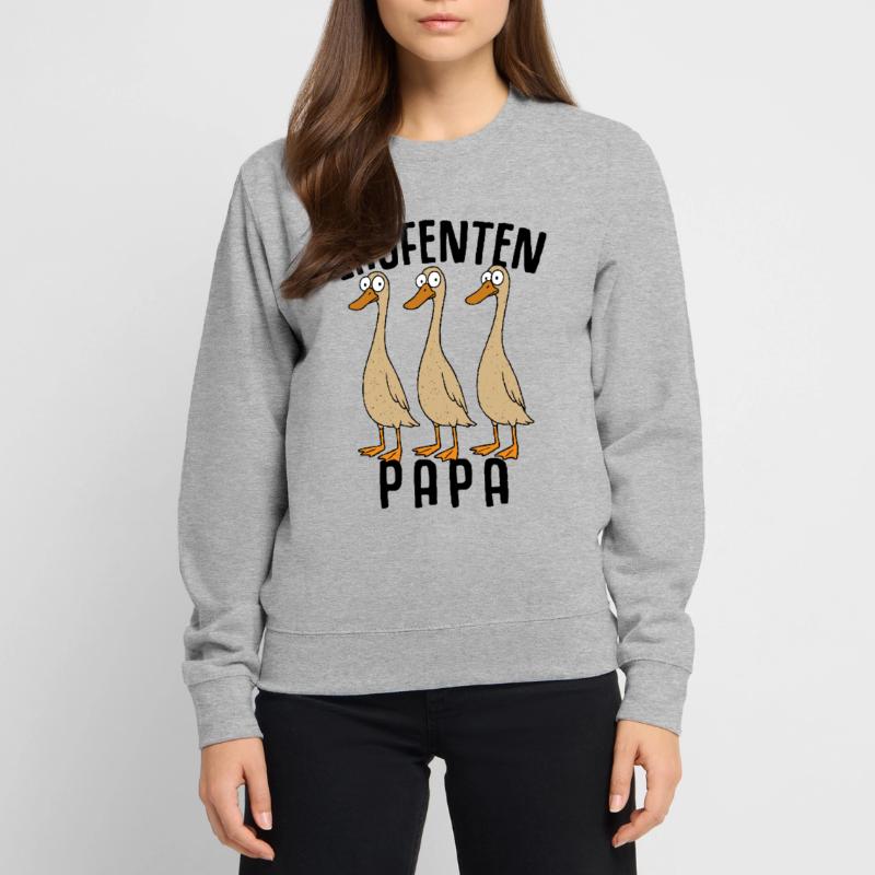 Canards Papa Élevage de canards Canards Élevage de canards Sweat-shirt Unisexe