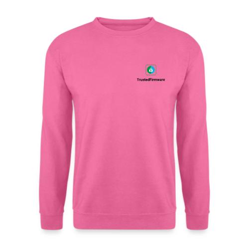 TrustedFirmware Logo verticle no org - Unisex Sweatshirt