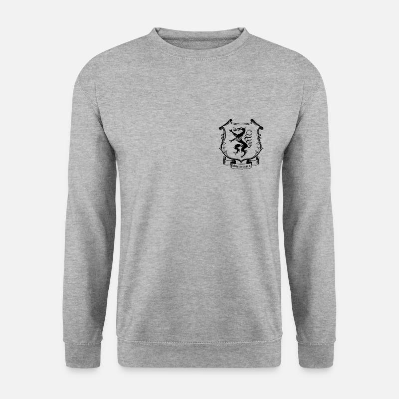 Steiermark - Unisex Pullover - Weißgrau meliert