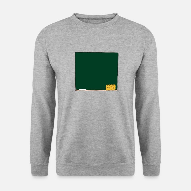 Tafel - Unisex Pullover - Weißgrau meliert