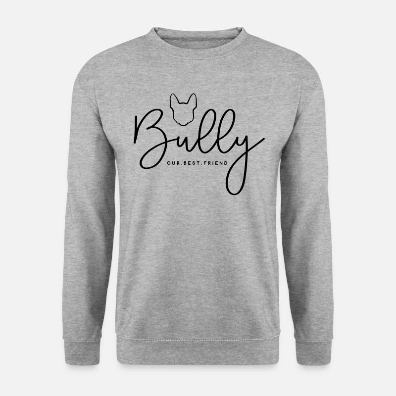 Modern Bully - Unisex Pullover - Weißgrau meliert
