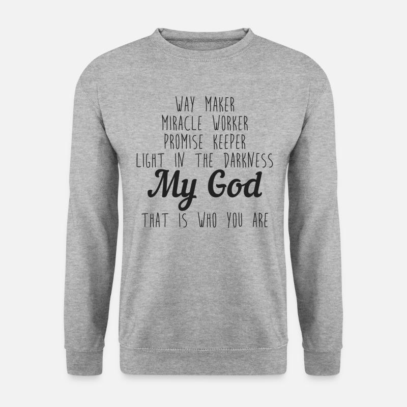 Way Make - Unisex Sweatshirt - salt & pepper