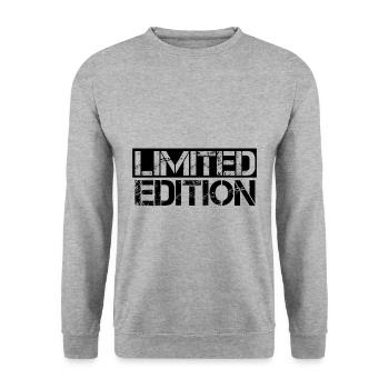 Édition limitée Unique Spécial - Sweat-shirt Unisexe - gris chiné - Devant - Alina (178cm) & Michal (187cm)