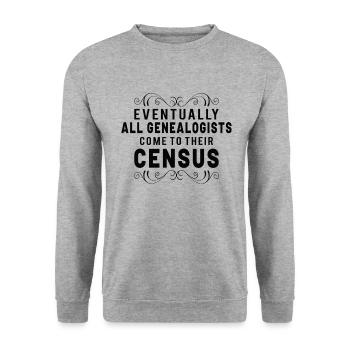 Family Tree Family Historian Genealogy Genealogy - Unisex Sweatshirt - salt & pepper - Front - Alina (178cm) & Michal (187cm)