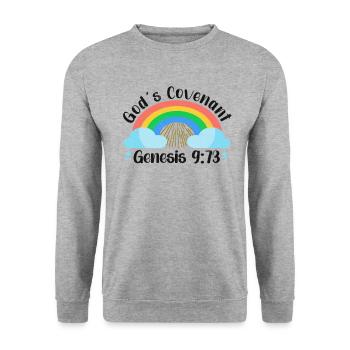 Pansexual Gay Pansexuality Asexual Asexuality - Unisex Sweatshirt - salt & pepper - Front - Alina (178cm) & Michal (187cm)