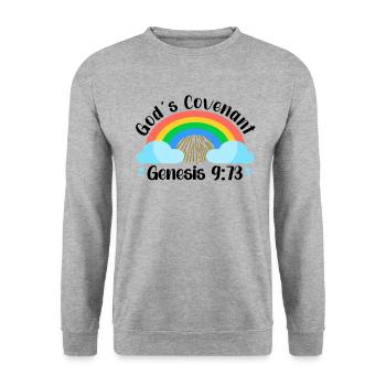 Pansexual Gay Pansexuality Asexual Asexuality - Unisex Sweatshirt - salt & pepper - Front - Alina (178cm) & Michal (187cm)