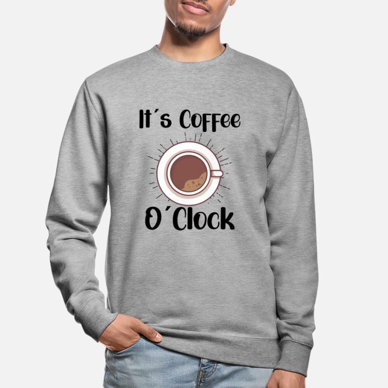 Coffee Lover Caffeine Molecule Java Latte Espresso Unisex Pullover