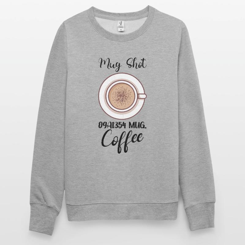Coffee Lover Caffeine Molecule Java Latte Espresso Unisex Sweatshirt