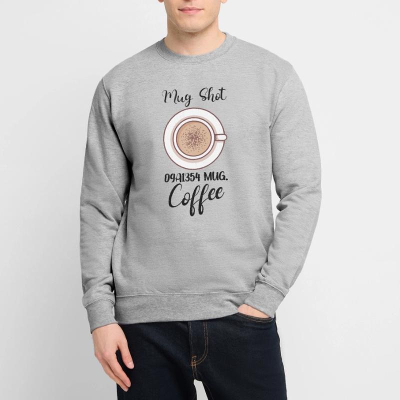 Coffee Lover Caffeine Molecule Java Latte Espresso Unisex Sweatshirt