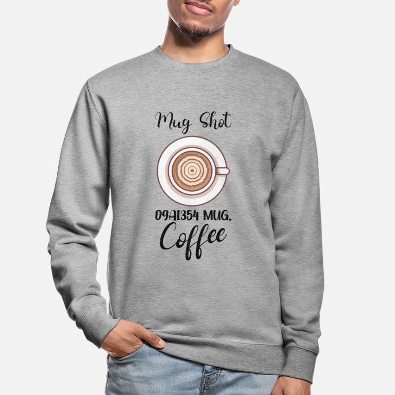 Coffee Lover Caffeine Molecule Java Latte Espresso Unisex Sweatshirt