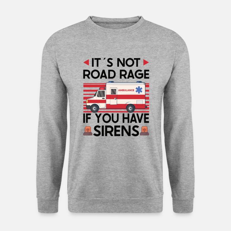 Paramedic First Responder Ambulance Driver - Unisex Sweatshirt - salt & pepper