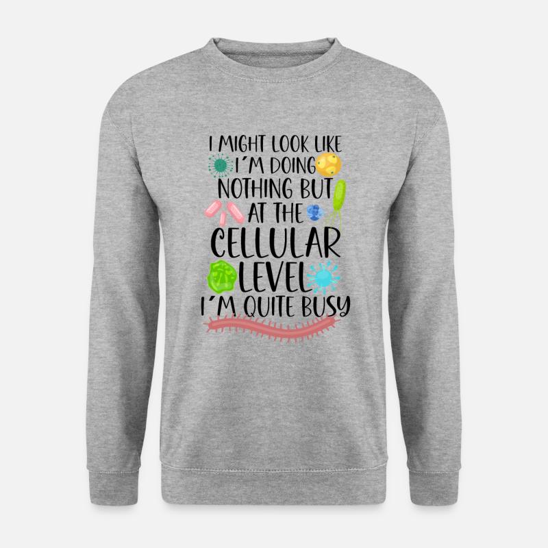 Microbiologist Microbiology Lab Staph Biology - Unisex Sweatshirt - salt & pepper