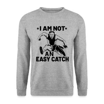 Athlétisme Athlétisme Coureurs Course Cadeau - Sweat-shirt Unisexe - gris chiné - Devant - Alina (178cm) & Michal (187cm)