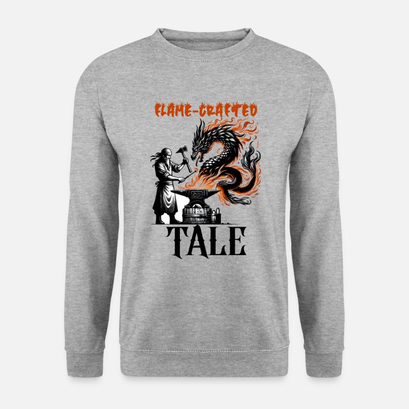 Blacksmith Metalworker Bladesmith Metal - Unisex Sweatshirt - salt & pepper