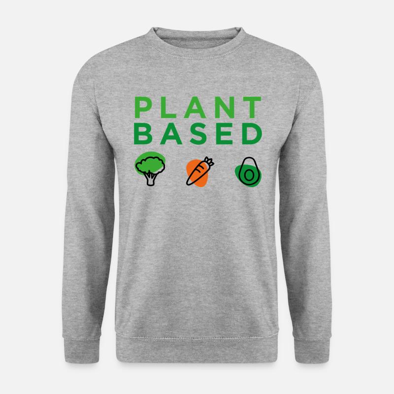 Plant Based - Unisex Sweatshirt - salt & pepper