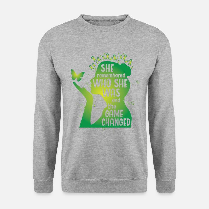 She remebered who she was - Unisex Sweatshirt - salt & pepper