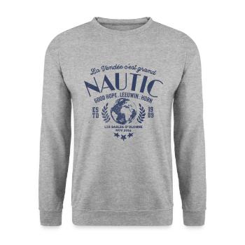 Worldtour regatta blc - Unisex Sweatshirt - salt & pepper - Front - Alina (178cm) & Michal (187cm)