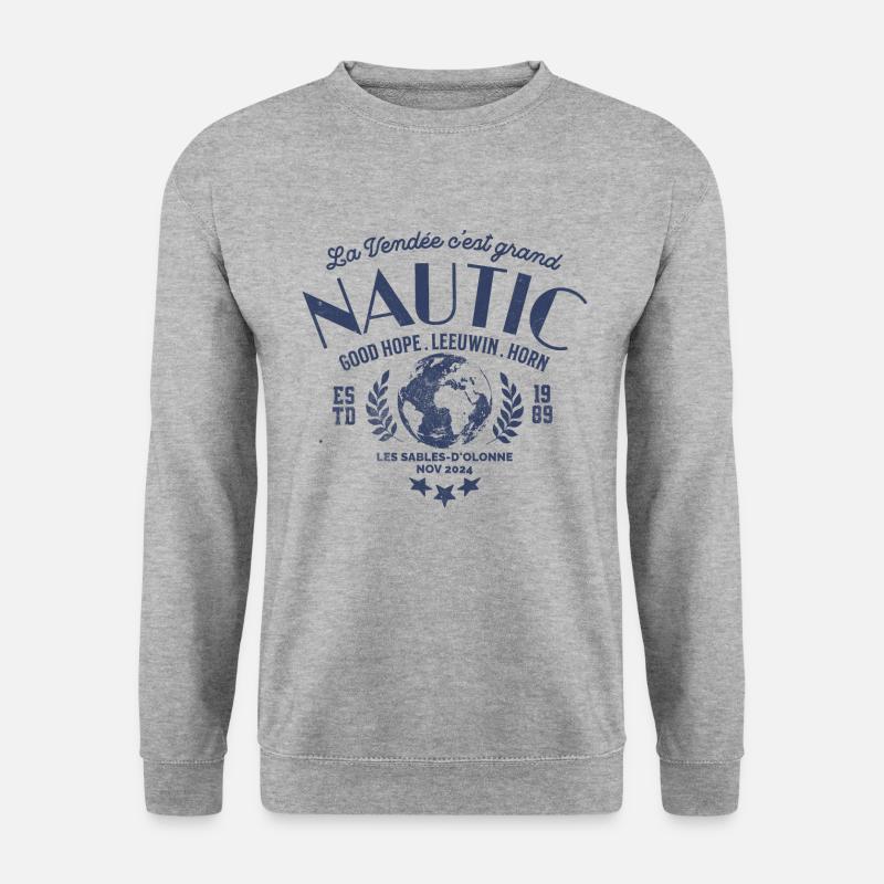 Worldtour regatta blc - Sweat-shirt Unisexe - gris chiné