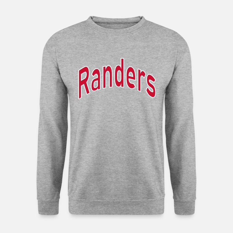 Randers - Unisex Pullover - Weißgrau meliert