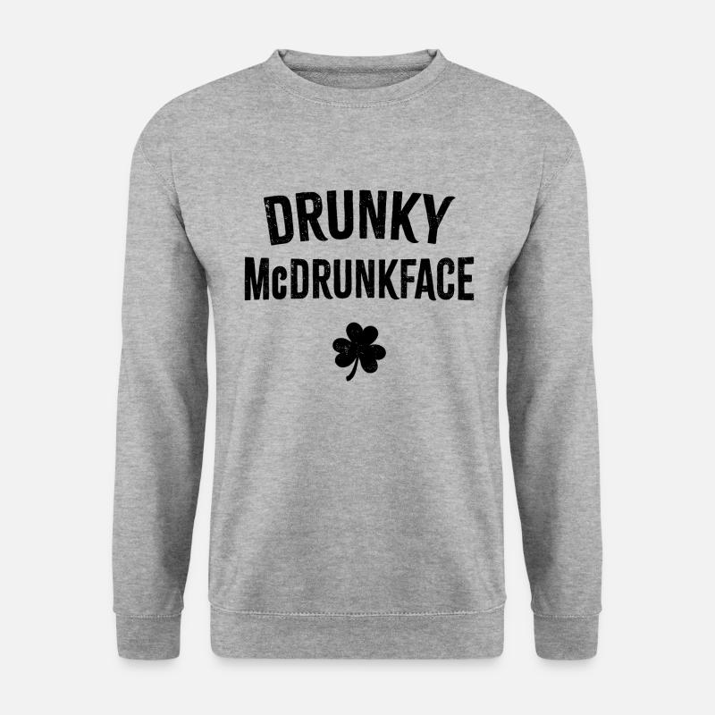 Drunky McDrunkface - Unisex Sweatshirt - salt & pepper