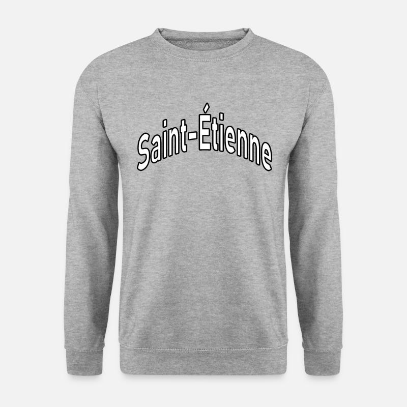 Saint Étienne - Unisex Pullover - Weißgrau meliert