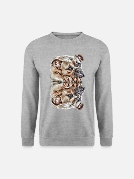Dog Sayings Dog Dogs Bulldog - Unisex Sweatshirt - salt & pepper