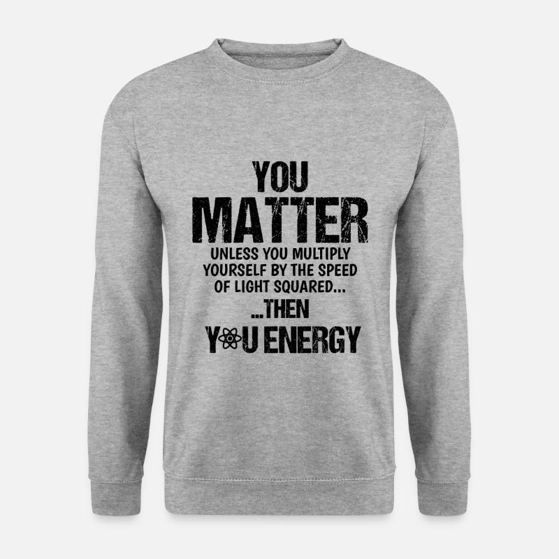 physics - Unisex Sweatshirt - salt & pepper