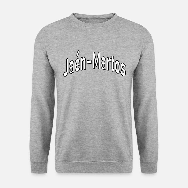 Jaén Martos - Unisex Pullover - Weißgrau meliert