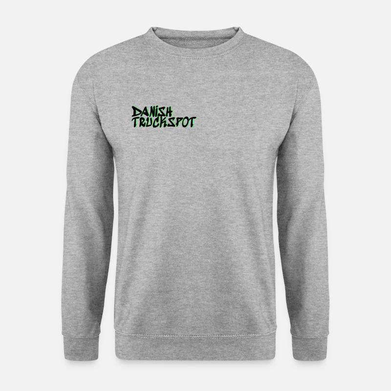 Danish Truckspot original - Unisex Sweatshirt - salt & pepper