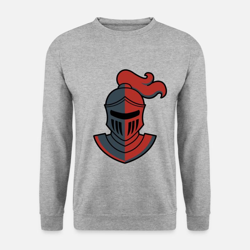 DER RITTERKOPF - Unisex Pullover - Weißgrau meliert