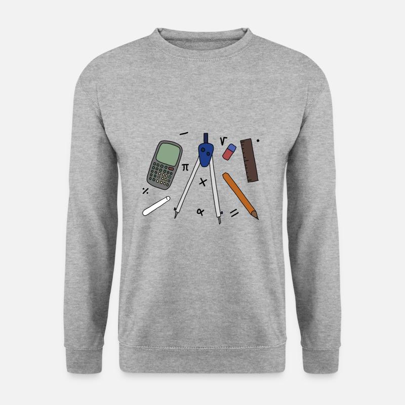 Math teacher - Unisex Sweatshirt - salt & pepper
