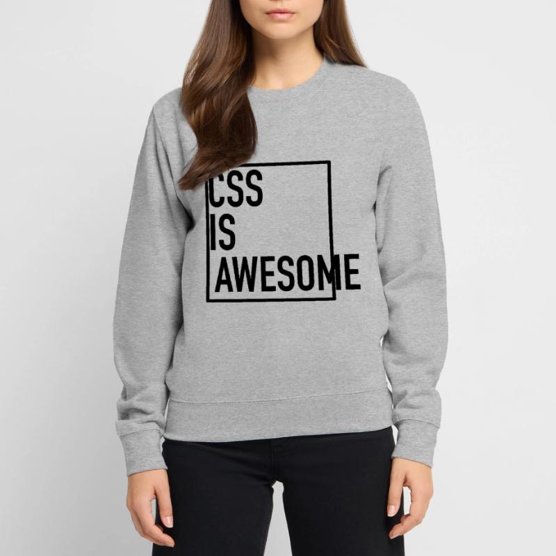 CSS is Awesome! (Even When It Overflows) Unisex Pullover