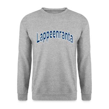 Lappeenranta - Sweat-shirt Unisexe - gris chiné - Devant - Alina (178cm) & Michal (187cm)