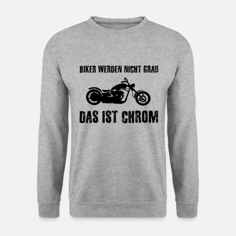 Motorcycle - Unisex Sweatshirt - salt & pepper