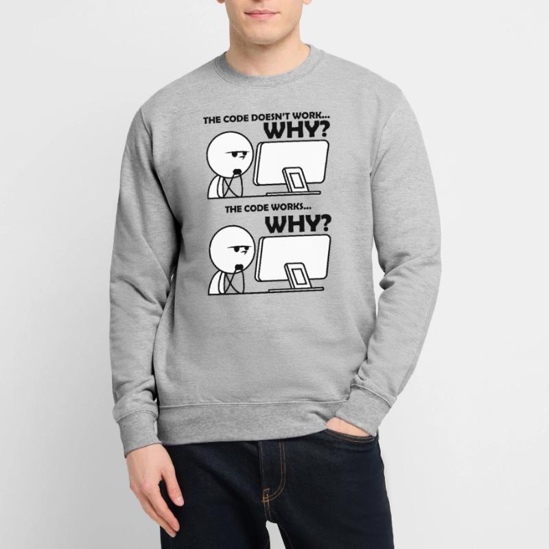 Programming Code Funny Unisex Sweatshirt