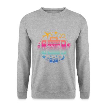 Girl Weekend Girls Trip In Progress - Sweat-shirt Unisexe - gris chiné - Devant - Alina (178cm) & Michal (187cm)
