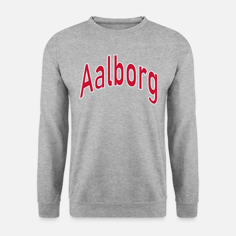 Aalborg - Unisex Pullover - Weißgrau meliert